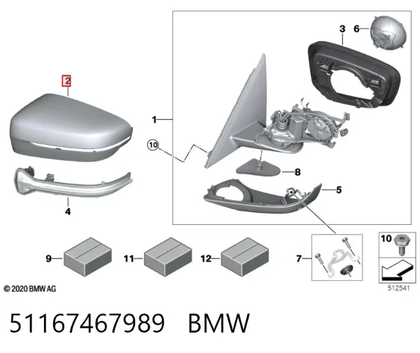  51167467989 BMW