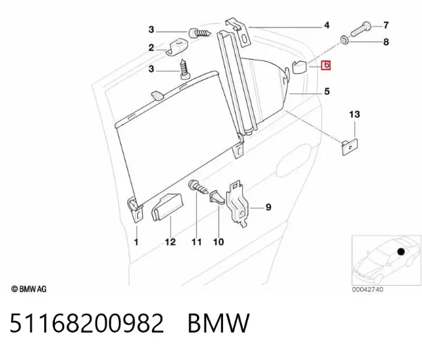  51168200982 BMW