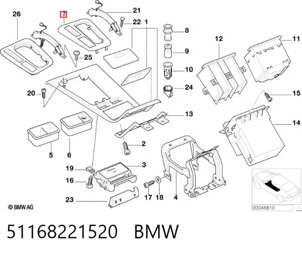  51168221520 BMW