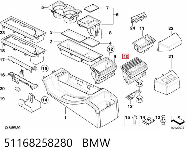  51168258280 BMW