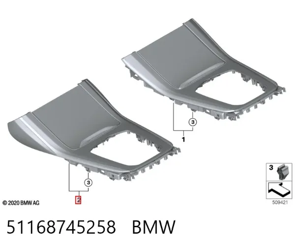  51168745258 BMW
