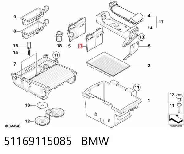  51169115085 BMW