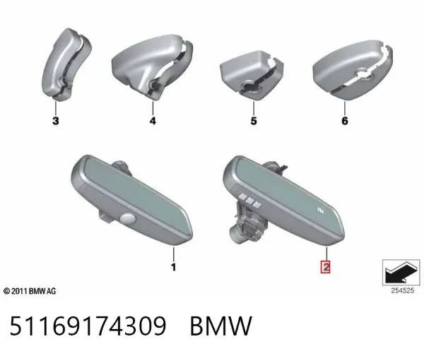  51169174309 BMW