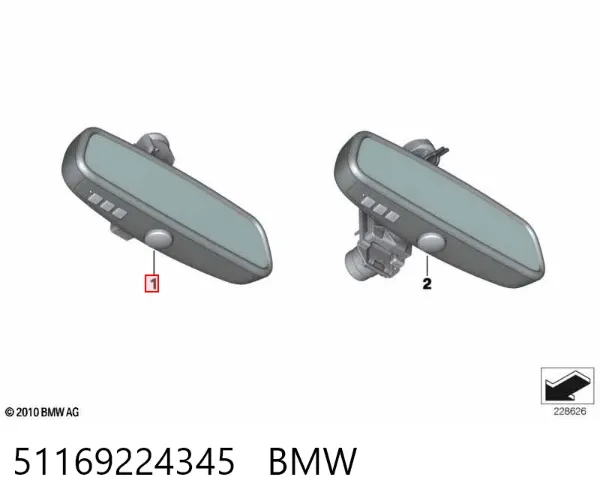  51169224345 BMW