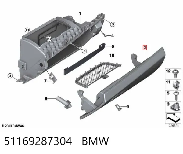  51169287304 BMW
