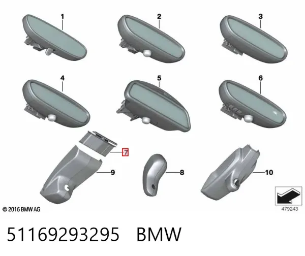  51169293295 BMW