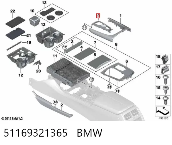  51169321365 BMW