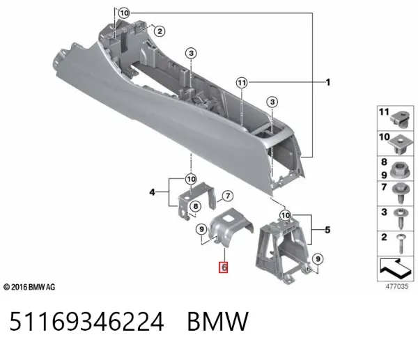  51169346224 BMW