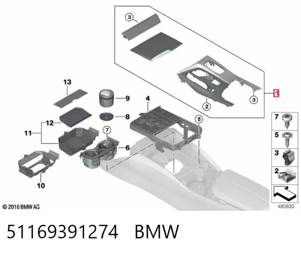  51169391274 BMW