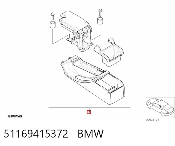  51169415372 BMW
