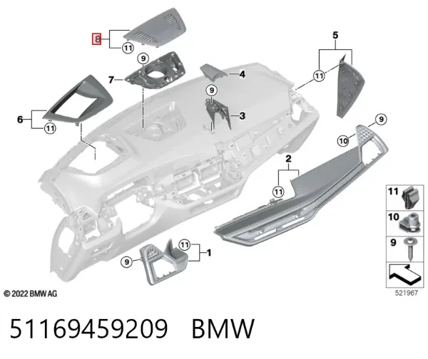  51169459209 BMW