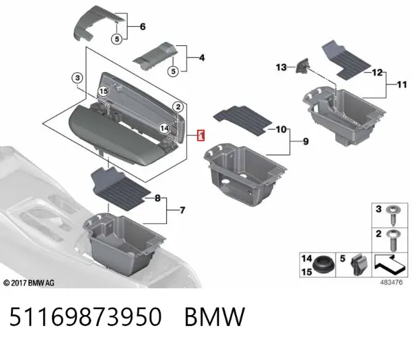  51169873950 BMW