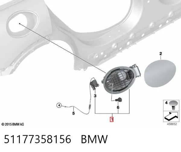  51177358156 BMW
