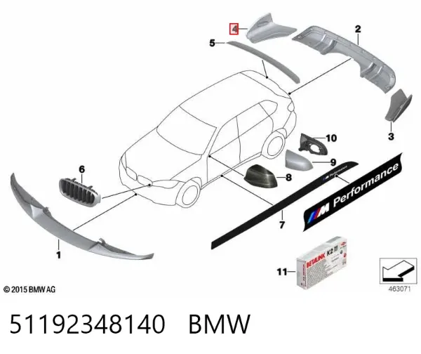  51192348140 BMW