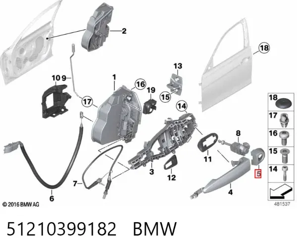  51210399182 BMW