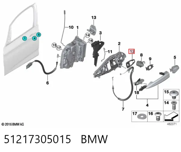  51217305015 BMW