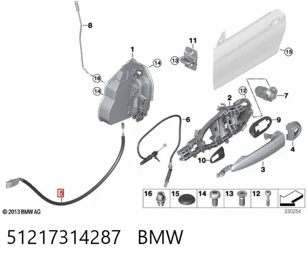  51217314287 BMW