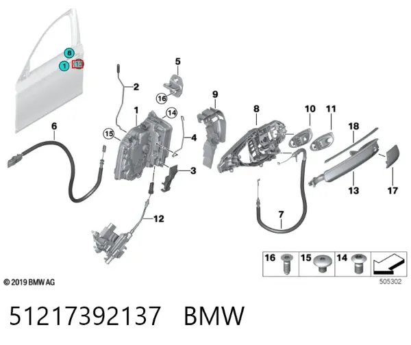  51217392137 BMW