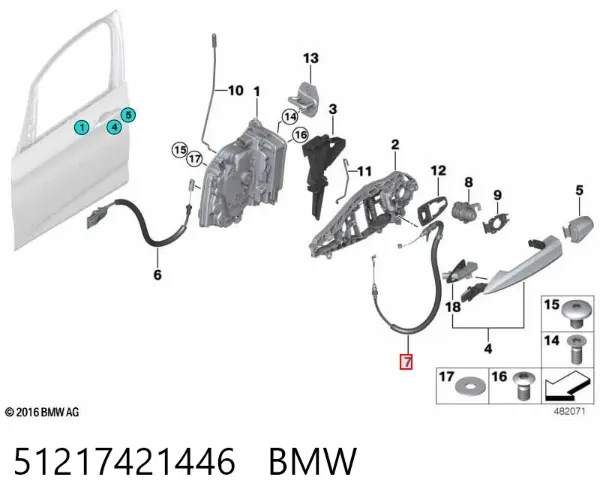  51217421446 BMW
