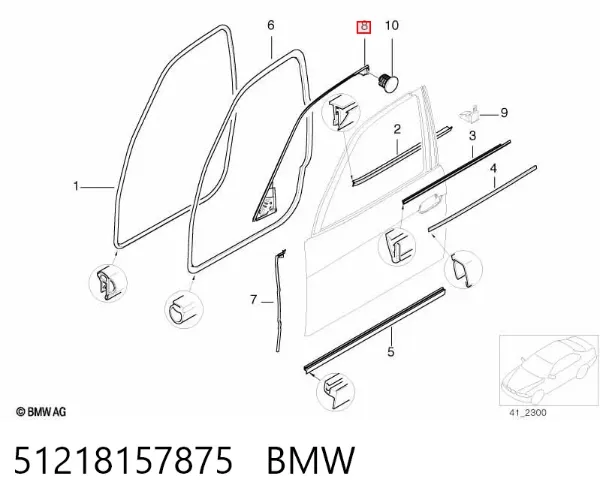  51218157875 BMW