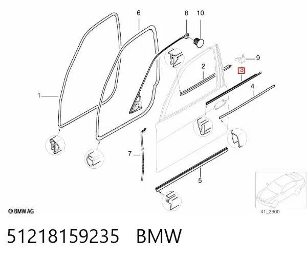  51218159235 BMW