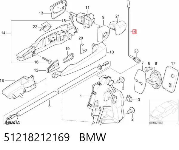  51218212169 BMW