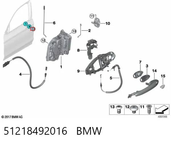 51218492016 BMW