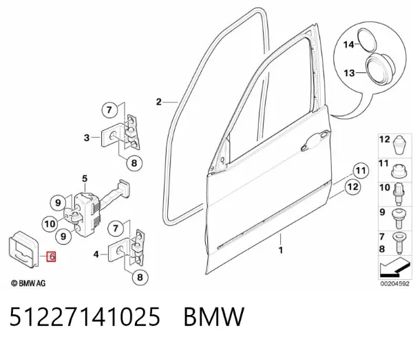  51227141025 BMW