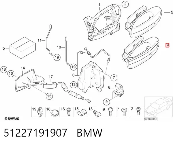 51227191907 BMW