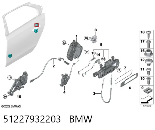  51227932203 BMW