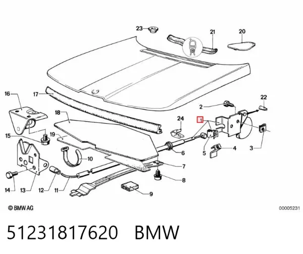  51231817620 BMW