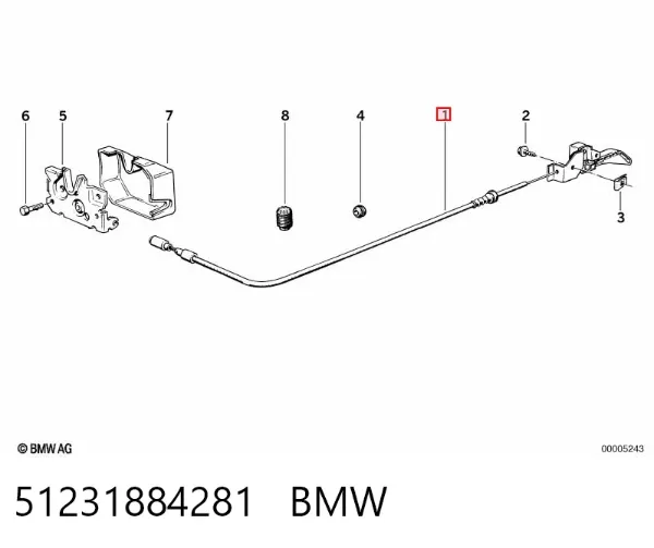 51231884281 BMW