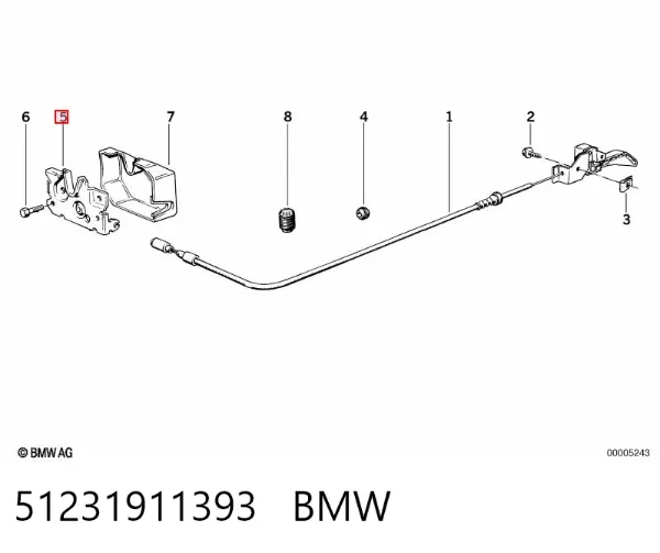  51231911393 BMW