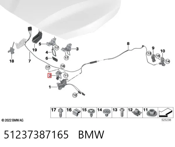  51237387165 BMW