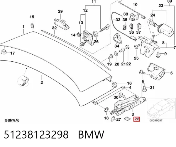  51238123298 BMW