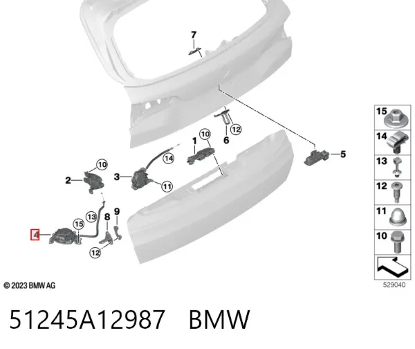  51245A12987 BMW