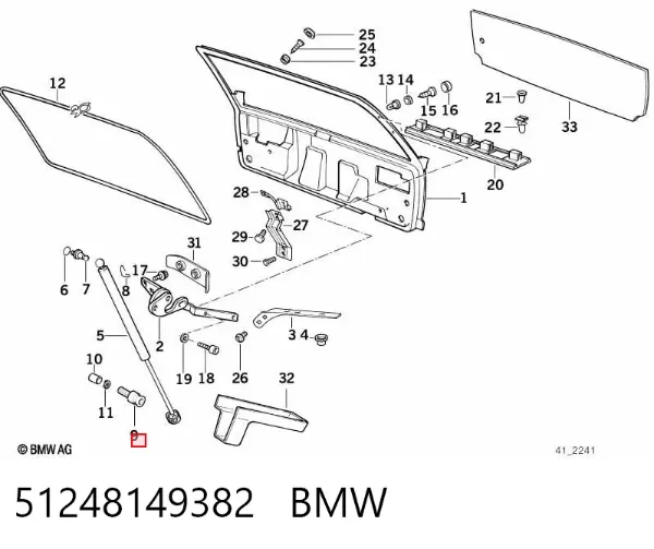  51248149382 BMW