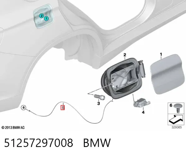  51257297008 BMW