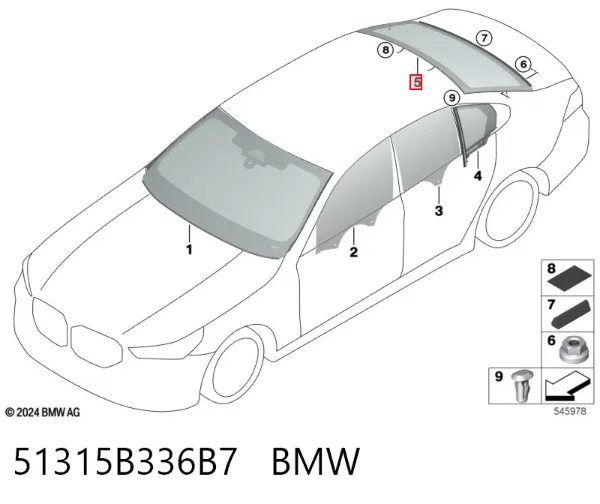  51315B336B7 BMW