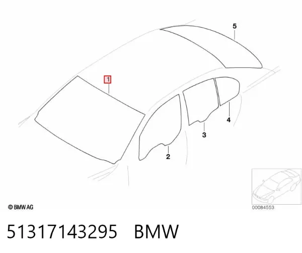 Лобовое стекло ST400588 Nordglass