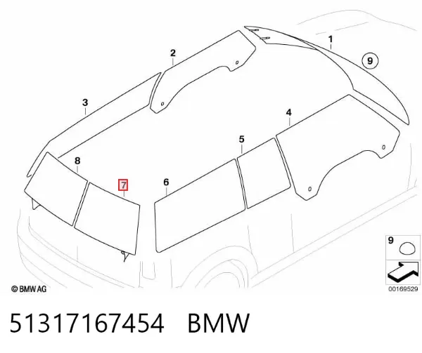  51317167454 BMW