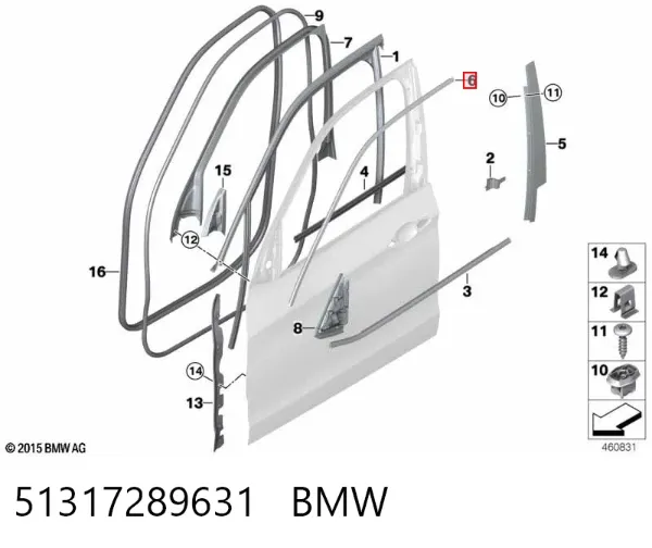  51317289631 BMW