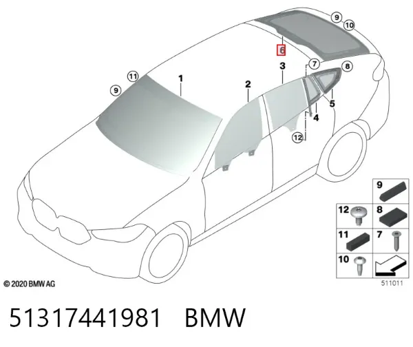  51317441981 BMW