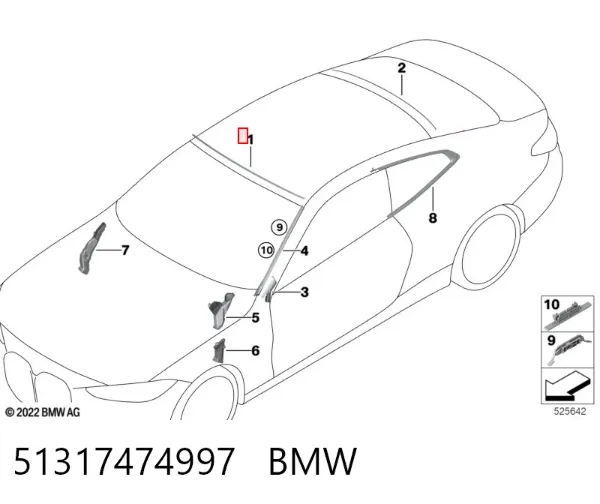  51317474997 BMW