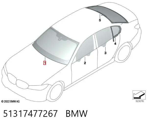 Лобовое стекло AB77206A Pilkington