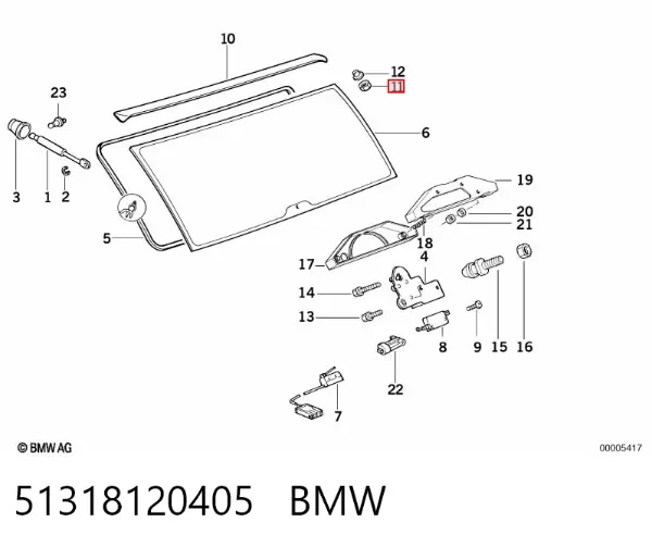  51318120405 BMW