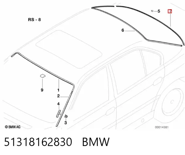  51318162830 BMW