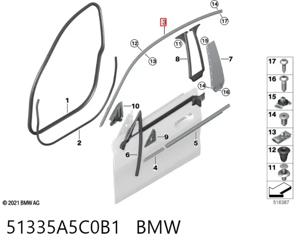  51335A5C0B1 BMW