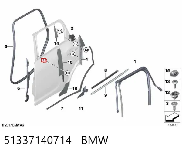  51337140714 BMW
