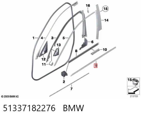  51337182276 BMW